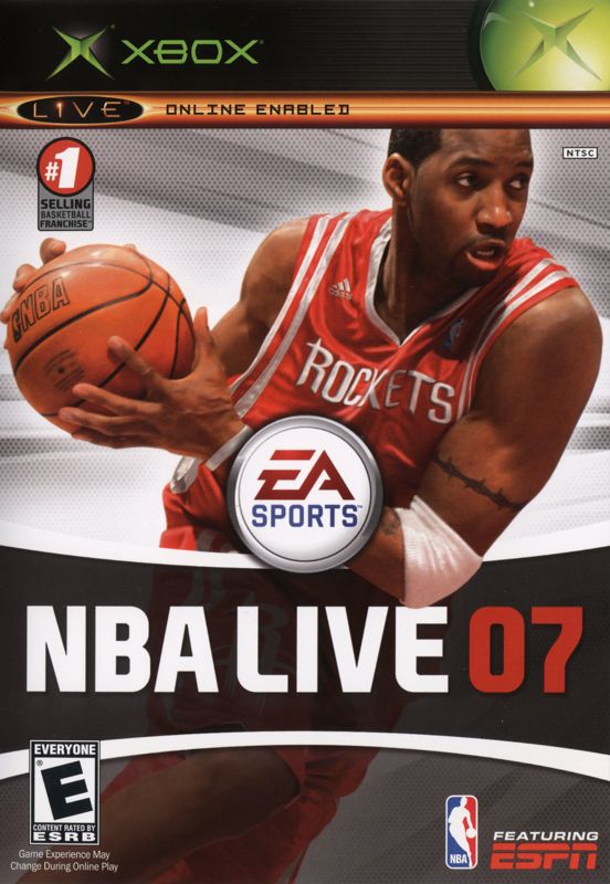 NBA Live 07 box art for Xbox